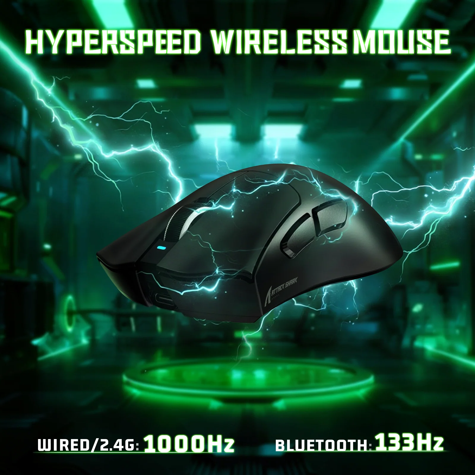 ATTACK SHARK V3 Ultra-Light Tri-Mode Gaming Mouse - Image 5