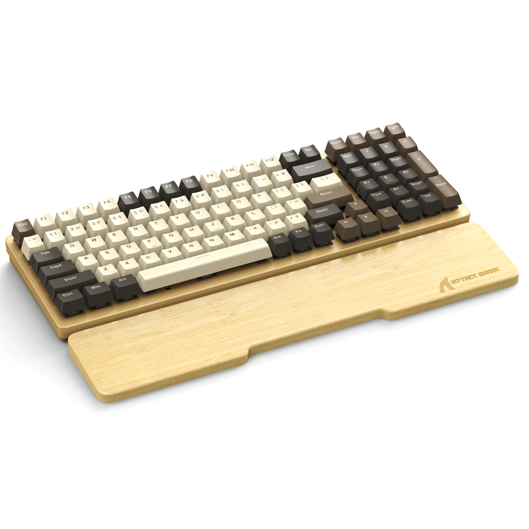 ATTACK SHARK WZ01 Bamboo Wrist Rest - Image 22
