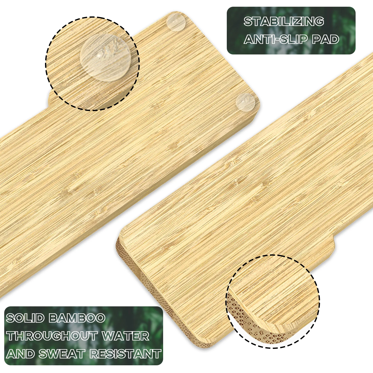 ATTACK SHARK WZ01 Bamboo Wrist Rest - Image 5