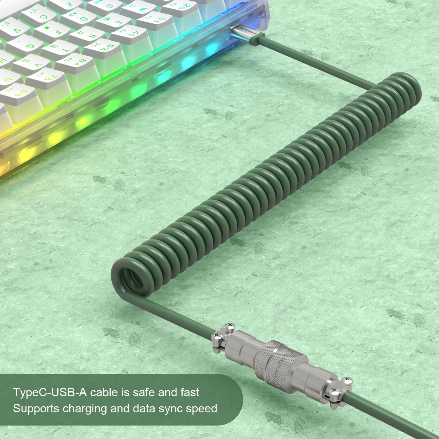 ATTACK SHARK x MAMBASNAKE C01 Coiled Cable - Image 42