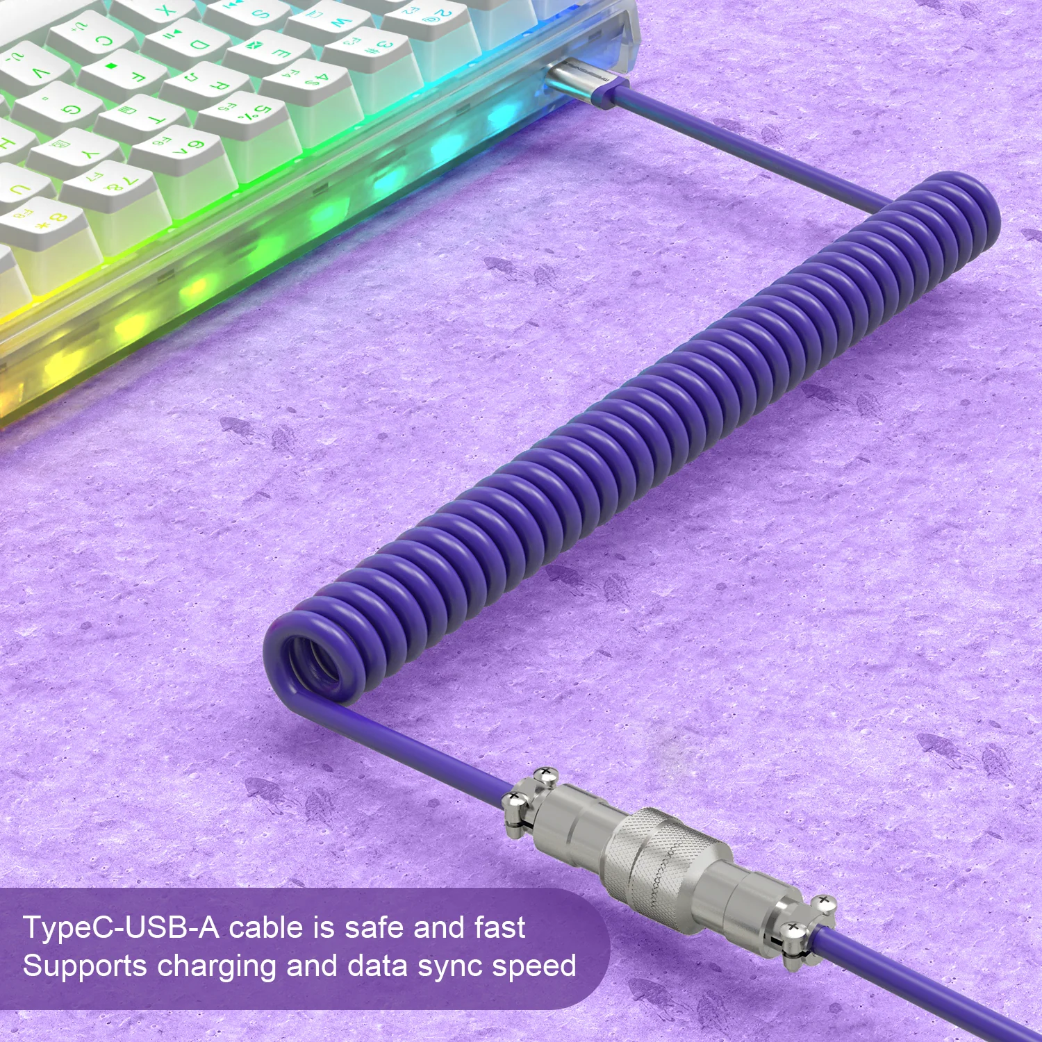 ATTACK SHARK x MAMBASNAKE C01 Coiled Cable - Image 53