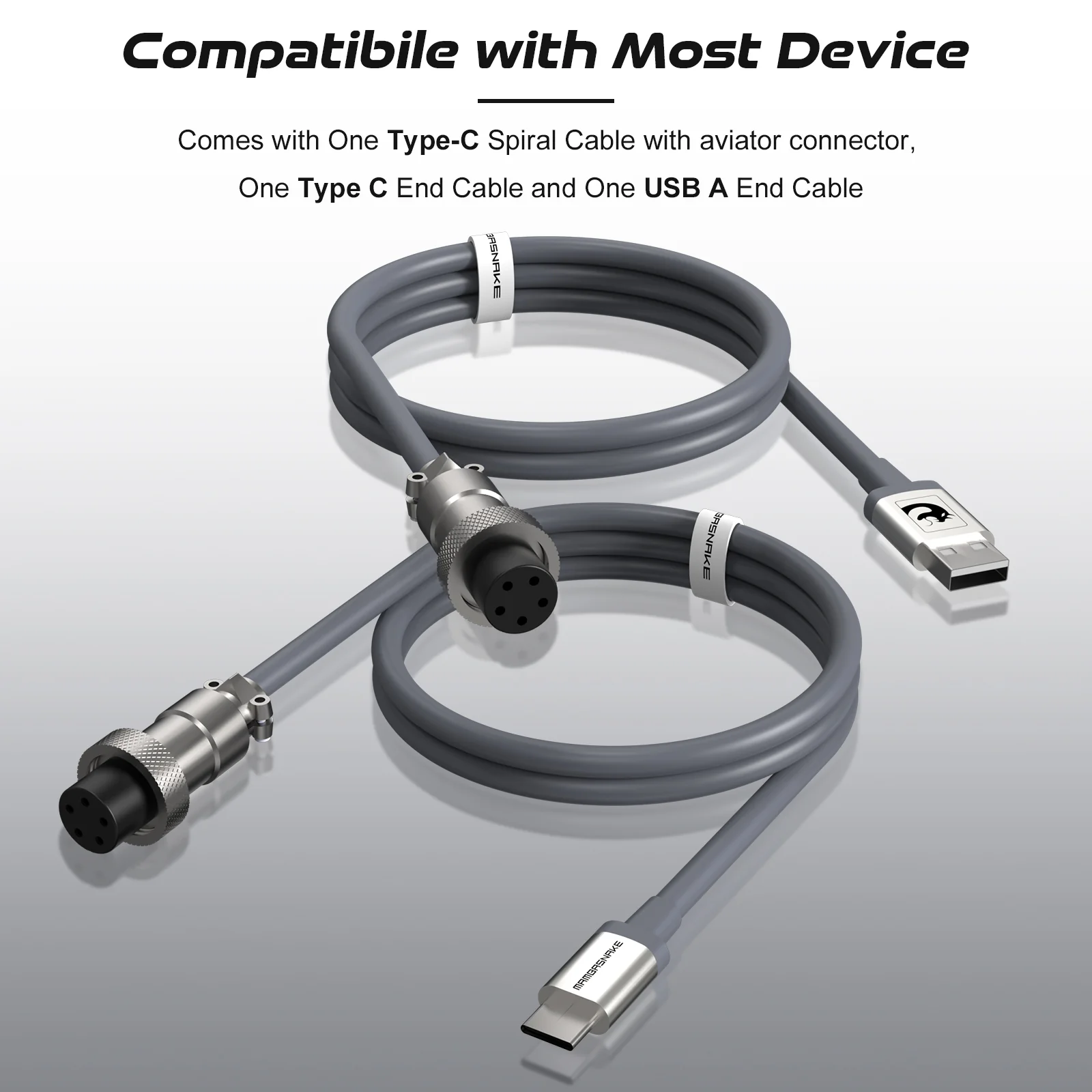 ATTACK SHARK C04 COILED CABLE - Image 12