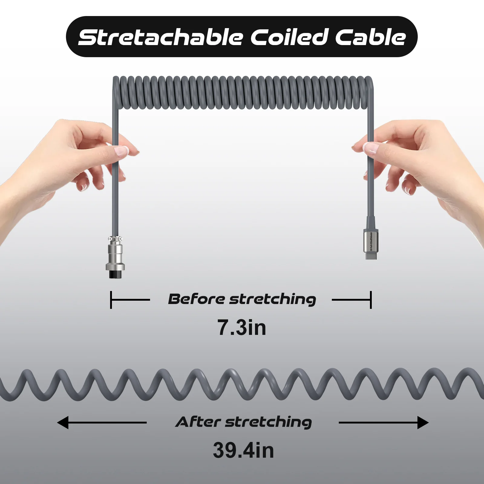 ATTACK SHARK C04 COILED CABLE - Image 14