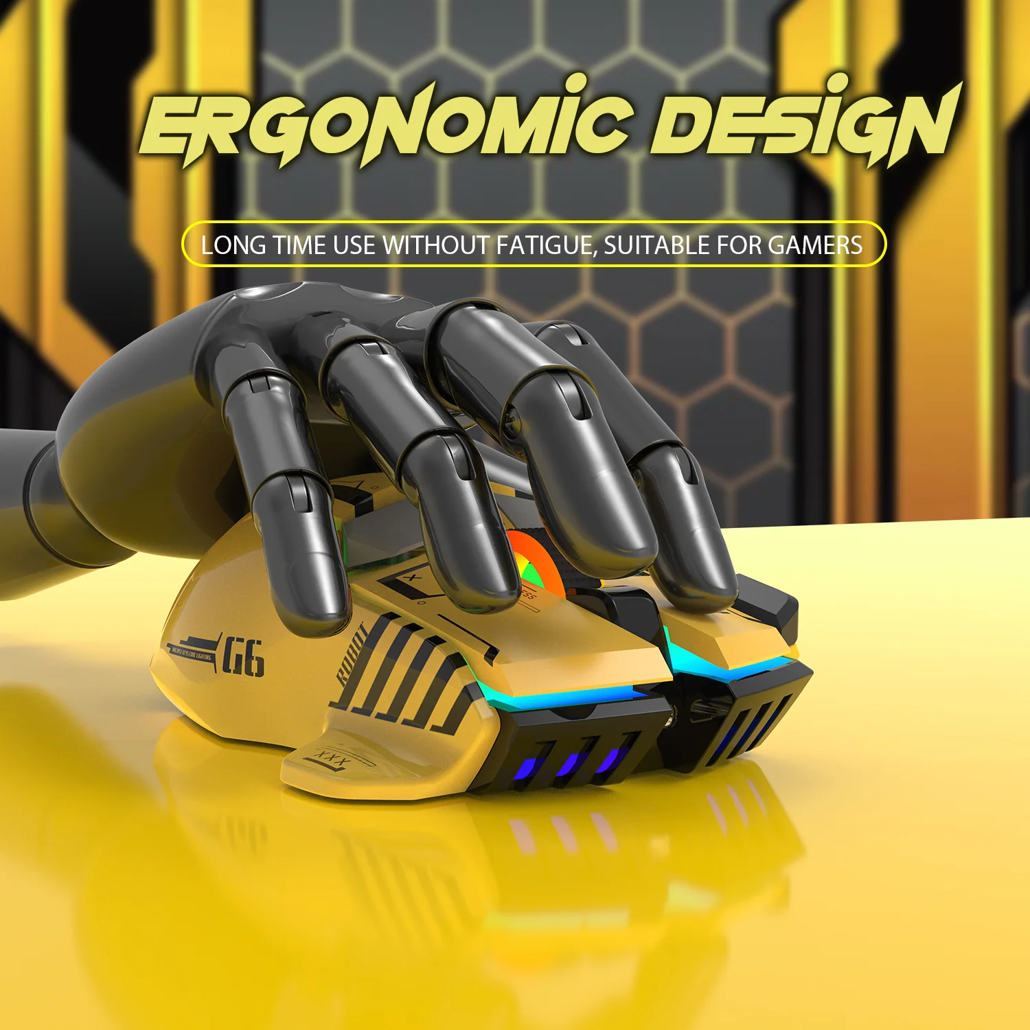 ATTACK SHARK G6 Tri-mode Gaming Mouse - Image 10