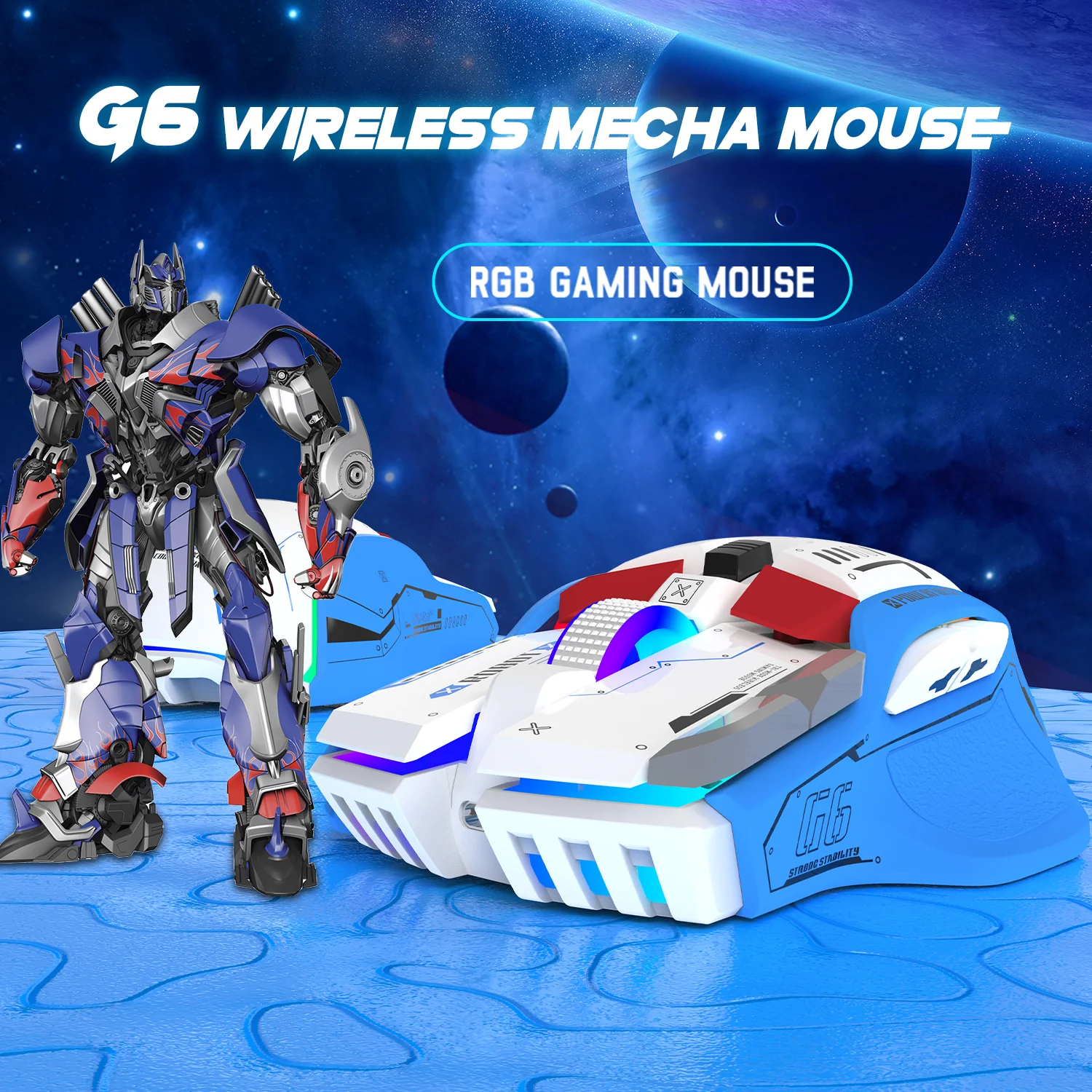 ATTACK SHARK G6 Tri-mode Gaming Mouse - Image 24