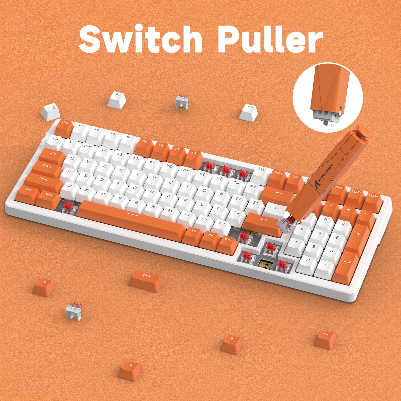 ATTACK SHARK KS01 KEYCAP & SWITCH PULLER - Image 16