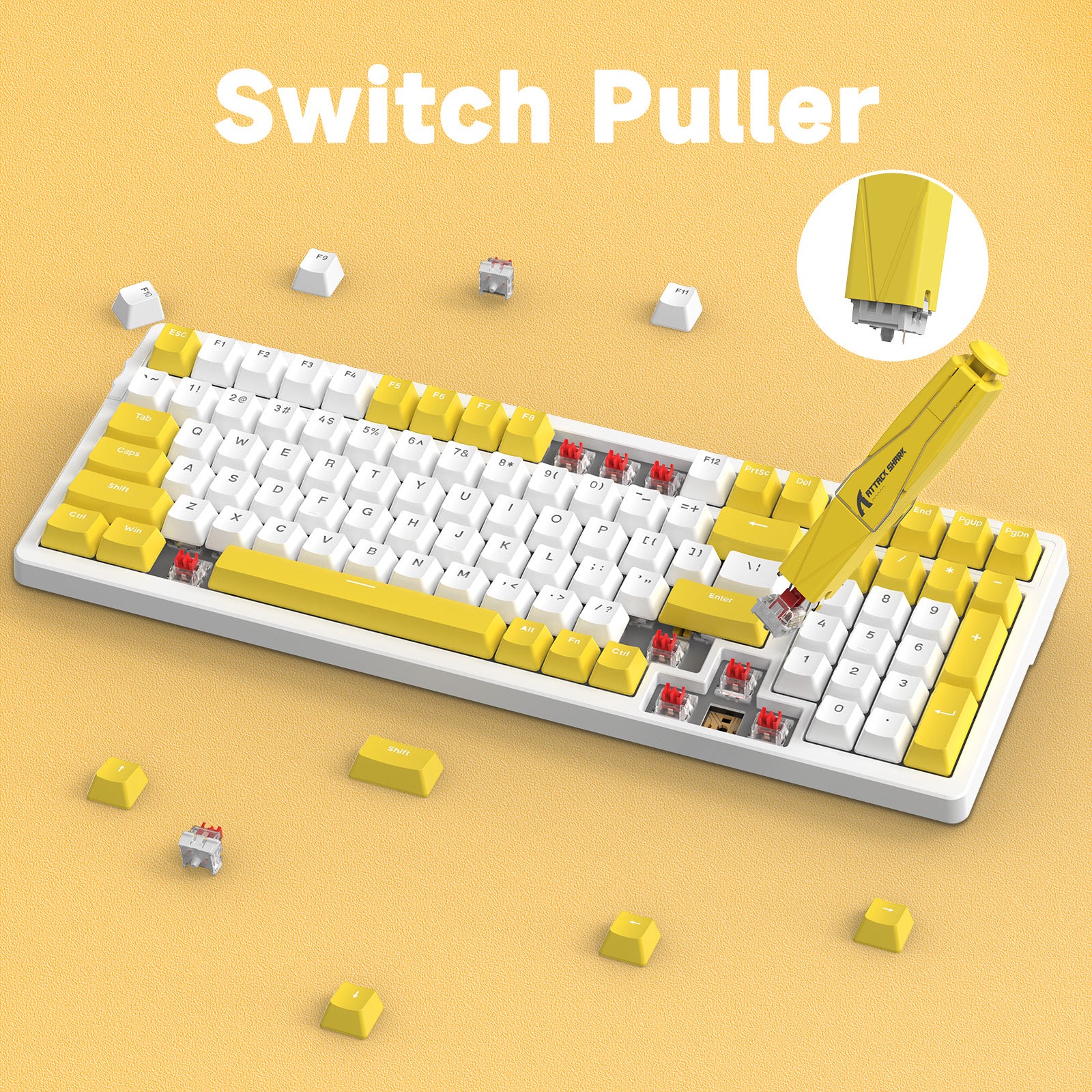 ATTACK SHARK KS01 KEYCAP & SWITCH PULLER - Image 34